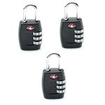 TEHAUX 3pcs Travel Lock Approved Lo