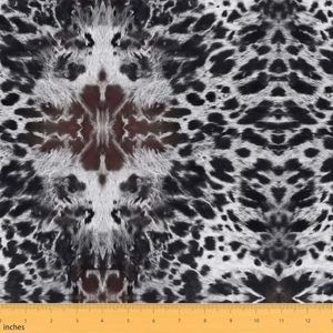 Erosebridal Western Brown Cowhide Upholstery Fabric, 10 Yards