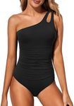 Holipick One Shoulder One Piece Swi