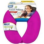 Cloudz® Bright Pink Adult Microbead Travel Neck Pillow