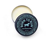 Born To Run Dogs Paw Protection for Winter - 4-Season Organic Plant-Based Lick-Safe Paw Balm - Non-Staining - Easier Than Boots - Paw Soother for Itchy or Dry Cracked Paws - 60 g