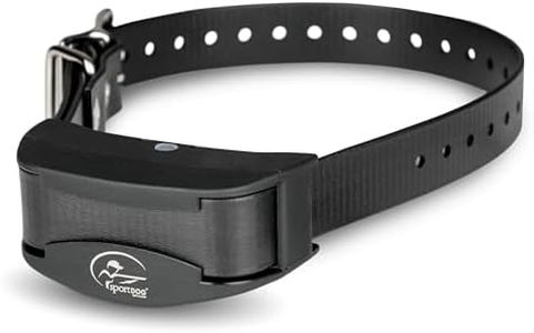 SportDOG Brand NoBark 8 Collar - Easy-to-Use Bark Control Collar - Waterproof and Submersible - No Programming Required