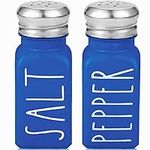 Blue Salt and Pepper Shakers Set by