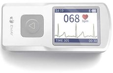 EMAY Portable ECG/EKG Monitor (Record ECG Without Smartphone) | Standalone Personal ECG Device with Screen & Data Storage | No Subscription Required