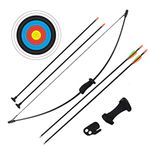 Outdoor Youth Recurve Bow and Arrow Set Children Junior Archery Training Toy Teams Game Gift