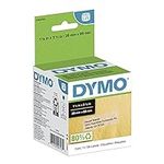 DYMO LW Mailing Address Labels for LabelWriter Label Printers, Clear, 1-1/8-Inch x 3-1/2-Inch, Self-Adhesive, 1 Roll of 130