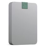 Seagate Ultra Touch HDD 5TB External Hard Drive, USB-C compatibility with PC, Mac, and Chromebook, 6month Dropbox and Mylio included with 3yr Rescue Data Recovery Services (STMA5000400)