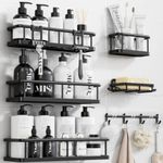 YASONIC Shower Caddy Adhesive, Rust