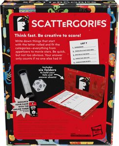 Hasbro Scattergories Classic Board Game – Family Party Game