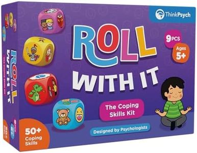 Roll with It | CBT Coping Skills Kit | Emotional Regulation Tools for Kids | Anger Management & Social Emotional Learning | Anxiety Relief | Ages 5+ | Play Therapy Toys for Counselors