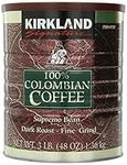 Kirkland Signature 100% Colombian Coffee, 3 Pound (3 Lb)