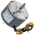 TEPU Condenser Fan Motor 5KCP39EGS070S, 1/4 HP, 1100 RPM, 208-230V Fan Motor for AC Unit Replacement Fit for genteq 3905, 5KCP39EGY823S, HC39GE234A, HC39GE237, HC39GE237A, Dayton 6DLL0