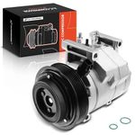 A-Premium Air Conditioner AC Compressor with Clutch Compatible with Chrysler 300 & Dodge Charger Challenger Durango & Jeep Grand Cherokee 2011-2016 V6 3.6L