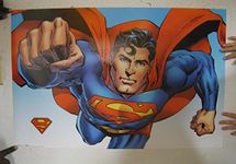 Superman Poster - Famous Dc Comics Flying - New 24x36