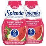 SPLENDA Liquid Water Enhancer Drops, Strawberry Watermelon Flavor, Sugar Free, Concentrated Drink Mix, 92mL Bottle (Pack of 2)