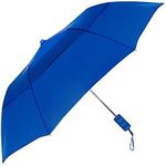 StrombergBrand The Vented Windproof Umbrella Royal Blue