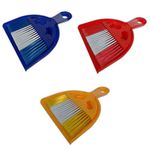 Mini Dustpan Set with Brush. Assorted Color by Super Utensil Ltd