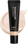 L.O.C.K. Color Good Boundation [02 Light Beige] B.B Cream + Foundation, Medium Coverage Net. 1.05 fl.oz. / 30g, Made in Korea