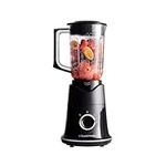 Russell Hobbs Blade Boost 1.5L Jug Blender - Blade Boost Technology - get smoother results - fast, Push down Technology raises blades 20mm to reach all ingredients. Dishwasher safe parts, 750W, 26710