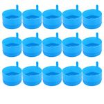 BESPORTBLE Pack of 25 Water Jug Cap 5 Gallons Water Bottle Stopper Non-Spill Bottle Caps for Water Dispenser Office Home