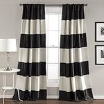 Lush Decor Montego Stripe Window Cu