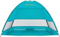 Alvantor Beach Tent Coolhut Plus Beach Umbrella Outdoor Sun Shelter Cabana Automatic Instant Pop-Up UPF 50+ Sun Shade Portable Camping Fishing Hiking Canopy Easy Set Up Light Weight Windproof