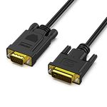 Benfei Active DVI-D to VGA, DVI-D 24+1 to VGA 1.8 Meter Cable Male to Male Gold-Plated Cord