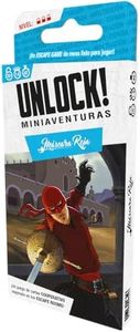Space Cowboys | Unlock! Miniaventuras Máscara roja | Juego de Cartas de Escape Room | A Partir de 10 Años | De 1 a 6 Jugadores | 30-45 Minutos por Partida | Español