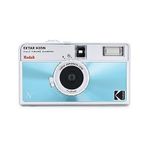 KODAK EKTAR H35N Half Frame Film Camera, 35mm, Reusable, Focus-Free, Bulb Function, Built-in Star Filter, Coated Improved Lens (Film & AAA Battery are not Included) (Glazed Blue)