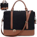 CAMTOP Canvas Weekender Bag, Carry 