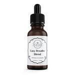 Purlixir Easy Breathe essential Blend Oil, 10 ml Undiluted Massaging Oil for Feet, Neck & Chest | Cough & Cold, Steam, Relaxing & Aromatherapy Oil Blend with Eucalyptus Peppermint Tea Tree & Mint Oils