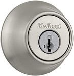 Kwikset 665-S Double Cylinder Deadbolt with SmartKey from The 660 Series - Satin Nickel