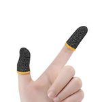 LIMESHOT® Pubg Anti-Slip Thumb Sleeve, Increase Your Gaming Score Slip-Proof Sweat-Proof Professional Touch Screen Thumbs Finger Sleeve for Pubg Mobile Phone Game Gaming Gloves Multi Colour (1 Pair)