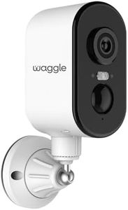Waggle 4G LTE Security Camera | No WiFi? No Problem | Built-in SIM | Works Anywhere Indoor/Outdoor | 2K HD + 9000mAh Battery | 2-Way Talk, Night Vision & Siren Alarm! - Subscription Required