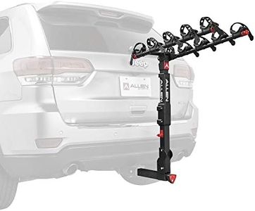 Allen Sports QR555 Premier Locking Quick Release 5-Bike Carrier for 2 in. Hitch,Black