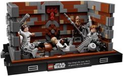 LEGO Star Wars Death Star Trash Compactor Diorama 75339 Building Kit (802 Pcs)