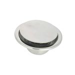 Viking SS304 Floor Drain Pop-Up Round - Dia 125mm (5”) - Stainless Steel 304 - Finish Brushed, Anti-Clog Floor Drain - Perfect for bathrooms, Showers, Kitchens, and Outdoor Spaces