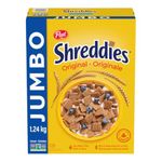 Post Jumbo Shreddies Cereal, 1.24kg