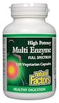 Natural Factors Multi Enzyme Full Spectrum, 120 Capsules