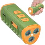 Honey Paws Dog Bark Deterrent Devices Sonic emitters 50ft Range Professional Dog Training Tool Anti Bark Device for Dogs Barking Silencer Rechargeable Indoor Outdoor Q03