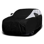 Titan Lightweight Poly 210T Car Cover for Large SUV 526-538 cm. Waterproof, UV Protection, Scratch Resistant, Driver-Side Zippered Opening. Fits Escalade, Sequoia, Yukon and More.