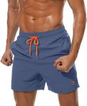 Tansozer Mens Swimming Shorts with 