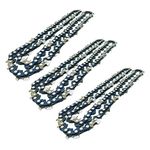 3 Pack of Echo Chainsaw Chain, 14", 52 DL, 3/8", 050 / CS-300, CS-301, CS-303T, CS-310, CS-330T, CS-330MX4, CS-340, CS-345, CS-3450, CS-346, CS-3450, CS-352, CS-355T, CS-370, 91VG52CQ / 91PX52CQ