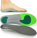 ViveSole Orthotic Inserts for Plantar Fasciitis - Arch Support Insoles Shoe Inserts for Comfort and Relief from Flat Feet, High Arches, Back, Fascia, Foot and Heel Pain - Full Length