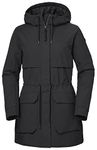 Helly Hansen Women's W Boyne Parka 2.0 Ins Jacket, BLACK, M UK