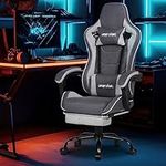 Ergonomic Gaming Chair with Footres