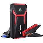 GOOLOO Jump Starter Power Pack Quick Charge in & out 2000A Peak Car Jump Starter 12V Car Battery Booster Jump Starter Emergency Portable Battery Jump Starters (up to 6.0L Gas and 4.0L Diesel)