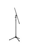 MY - STANDS MIS-004 Floor Microphone stand with Tripod Base & fixed length boom, One point quick turn height adjustment mechanism, Heavy Duty Touring grade industry standard construction. Ideal for stage performers,Church choirs, studio applications.