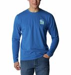 Columbia Men Sun Trek Graphic Long Sleeve T-Shirt