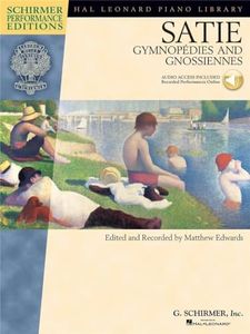 Erik satie : gymnopedies and gnossiennes - piano - recueil + enregistrement(s) en ligne (Hal Leonard Piano Library)
